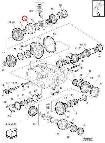 کاسه هوزینگ دیفرانسیل fh ks 1524888