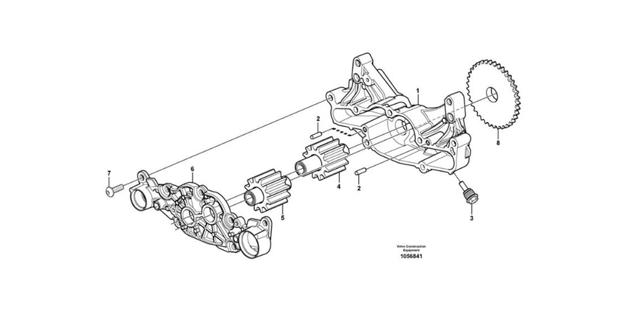 ایل پمپ موتور fh13 برند pb 20824906