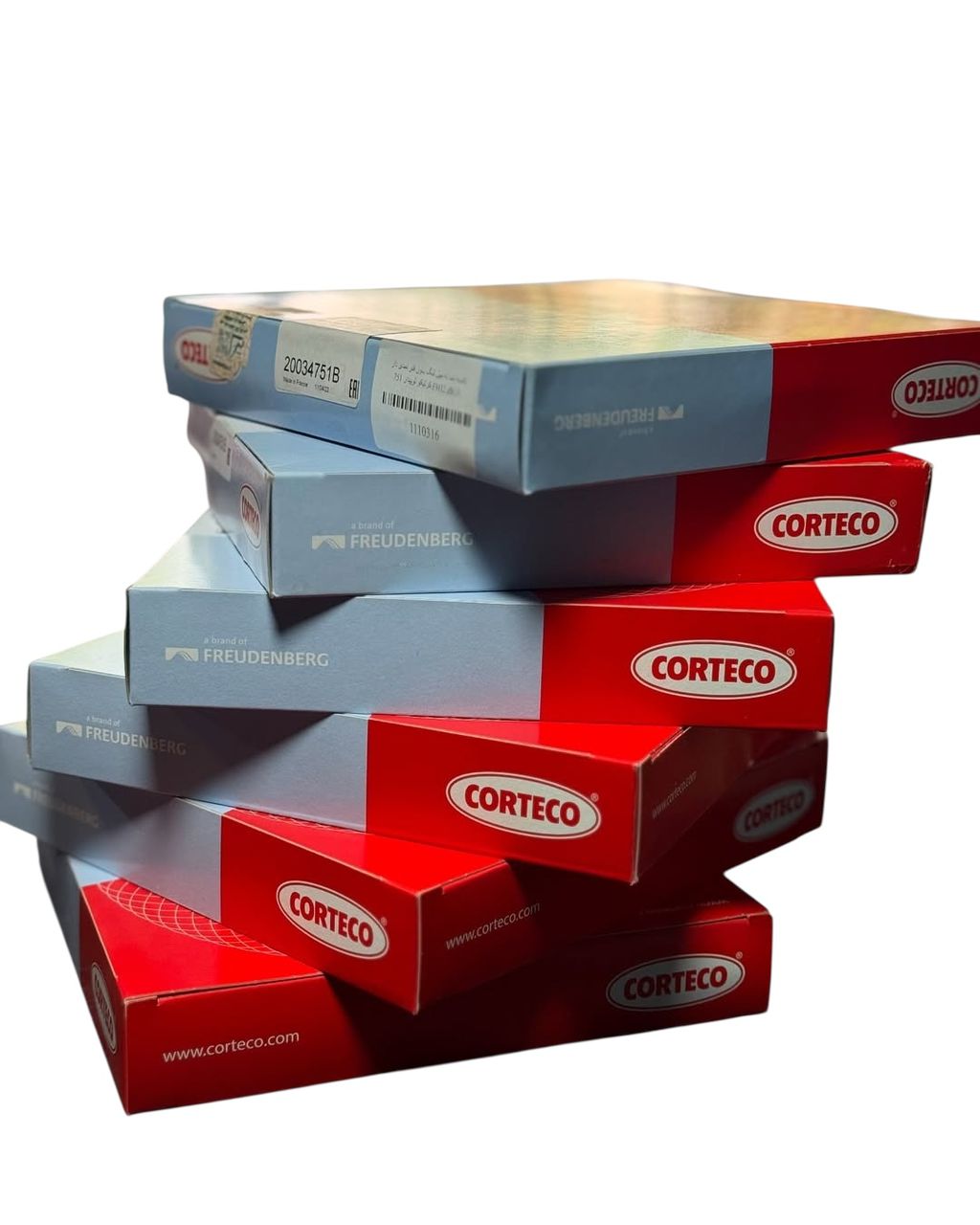 کاسه نمد ته میل لنگ بدون فنر نمدی دار fh13وFH12 کرتیکو توپیدار 751