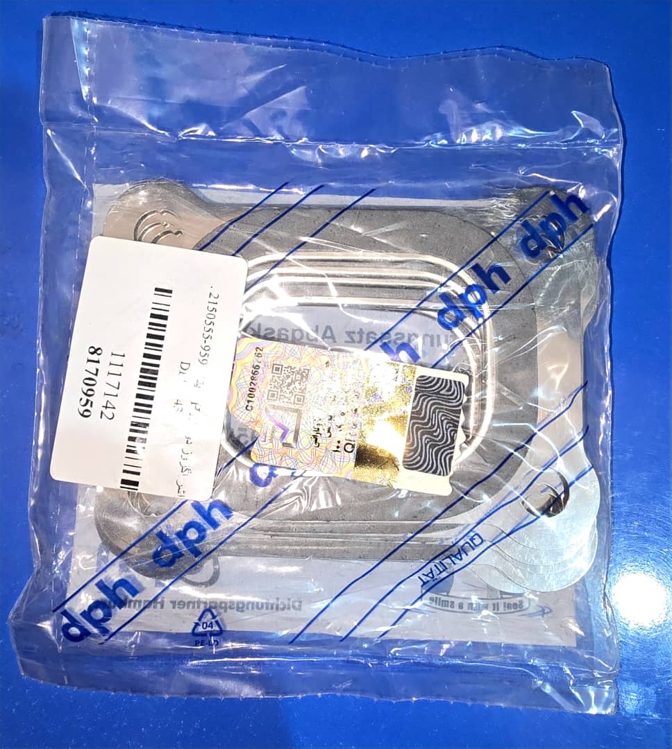 واشر اگزوز دود FH12 ایتالیا 959-2150555 , DPH / 436